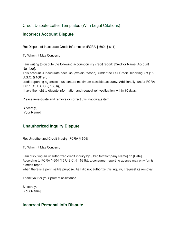 CREDIT READY PACK (LEGAL EDITION) - DISPUTE LETTERS + LAW +BUSINESS CREDIT GUIDE