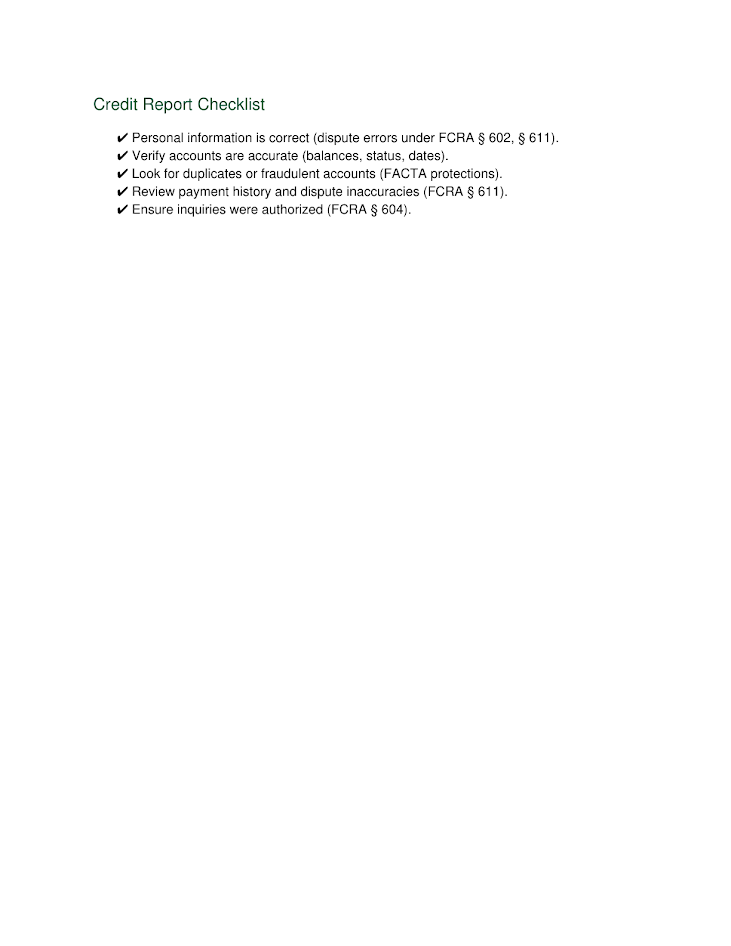 CREDIT READY PACK (LEGAL EDITION) - DISPUTE LETTERS + LAW +BUSINESS CREDIT GUIDE